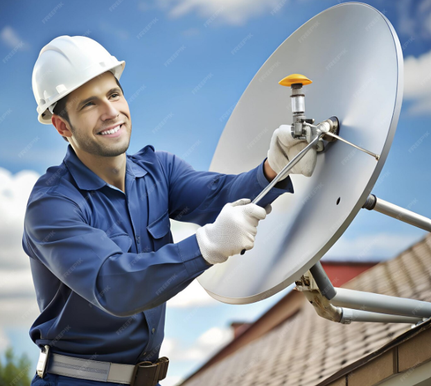 Instalación de internet satelital